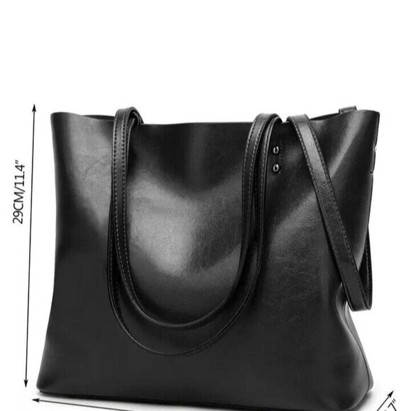 The perfect Vegan Leather Tote Shoulder Hand Bag - Picture 2 of 11